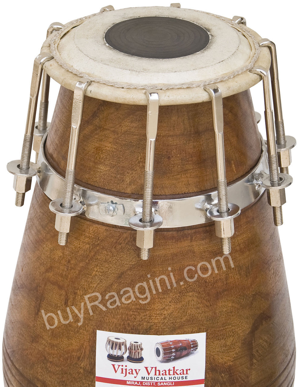 VIJAY VHATKAR Sheesham Naal, Bolt Tuned, Natural Color, 18 Inches DII