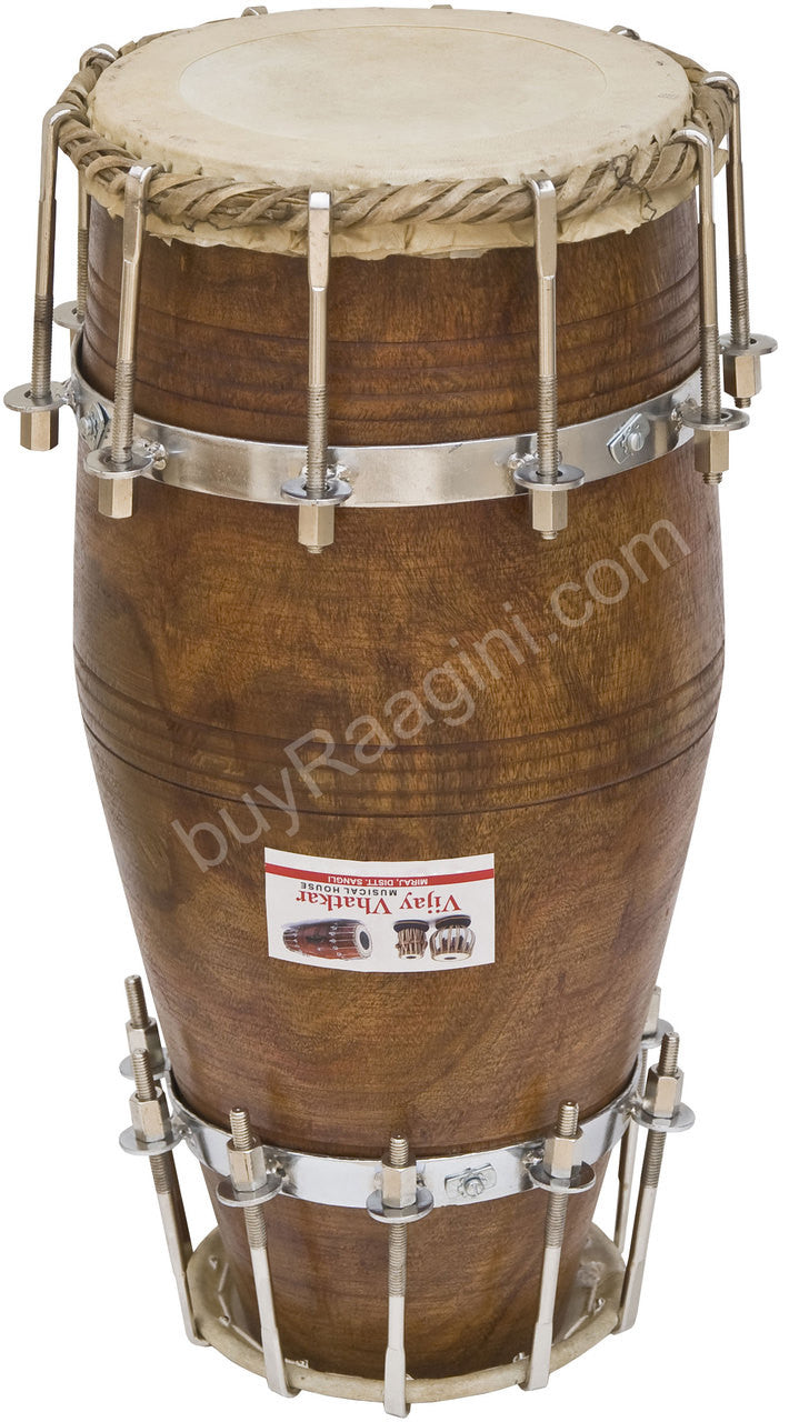 VIJAY VHATKAR Sheesham Naal, Bolt Tuned, Natural Color, 18 Inches DII