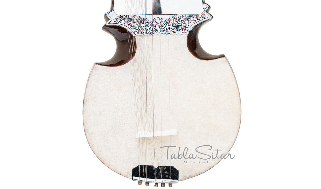 MAHARAJA Sarod With Tumba - Ali Akbar Khan Style, Coconut Plectrum DJ