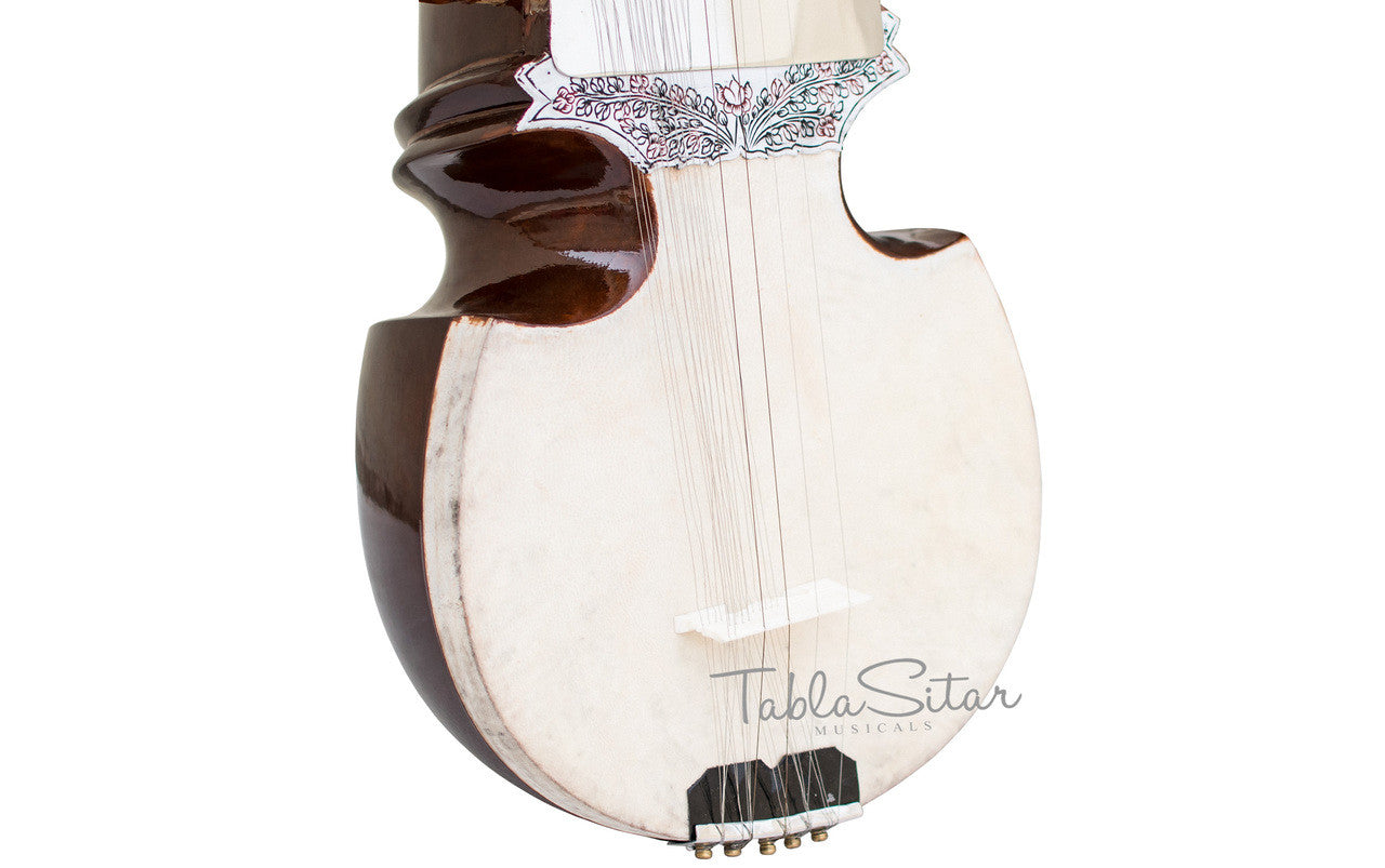 MAHARAJA Sarod With Tumba - Ali Akbar Khan Style, Coconut Plectrum DJ