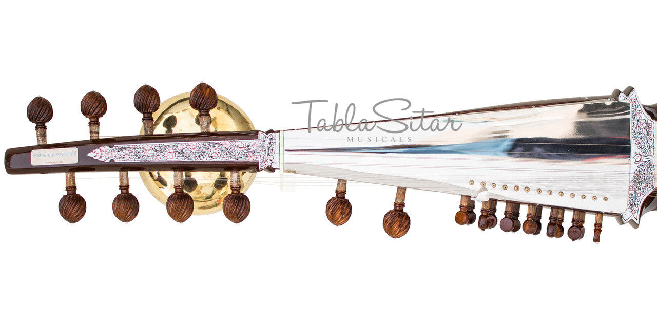 MAHARAJA Sarod With Tumba - Ali Akbar Khan Style, Coconut Plectrum DJ