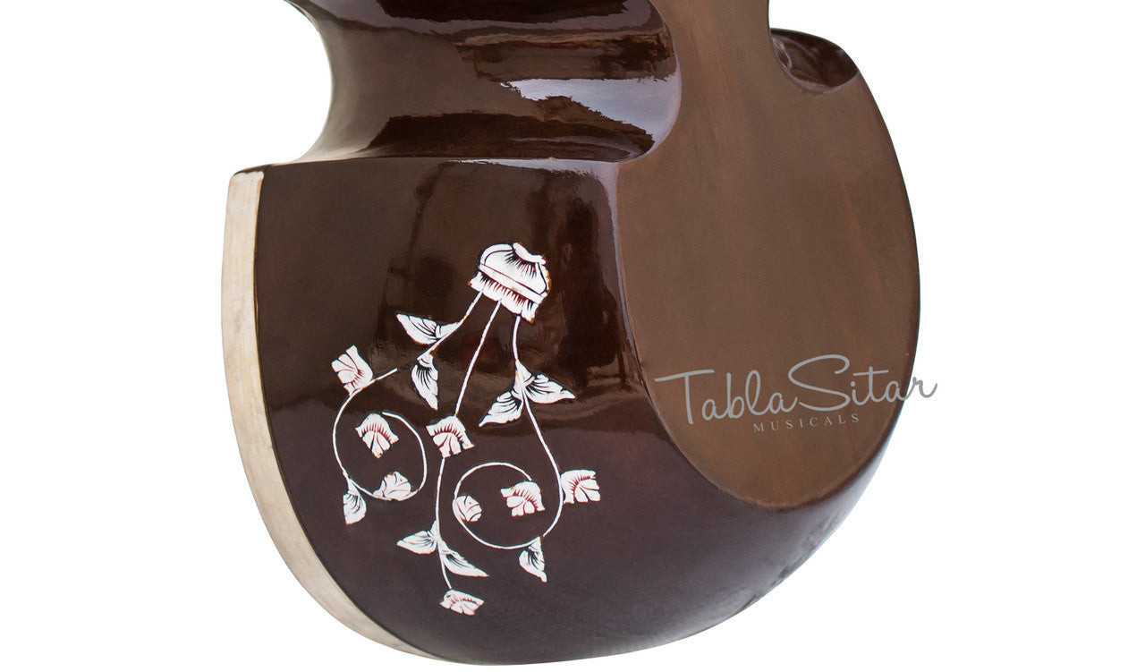 MAHARAJA Sarod With Tumba - Ali Akbar Khan Style, Coconut Plectrum DJ