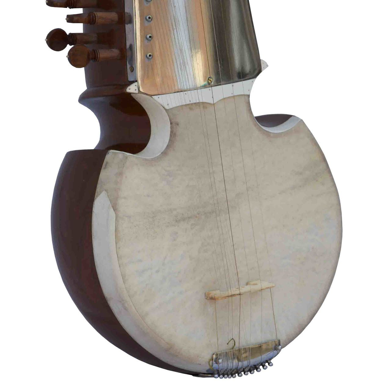 Hemen & Co. Sarod - Amjad Ali Khan Style, Tun Wood, Fiber Case CJA