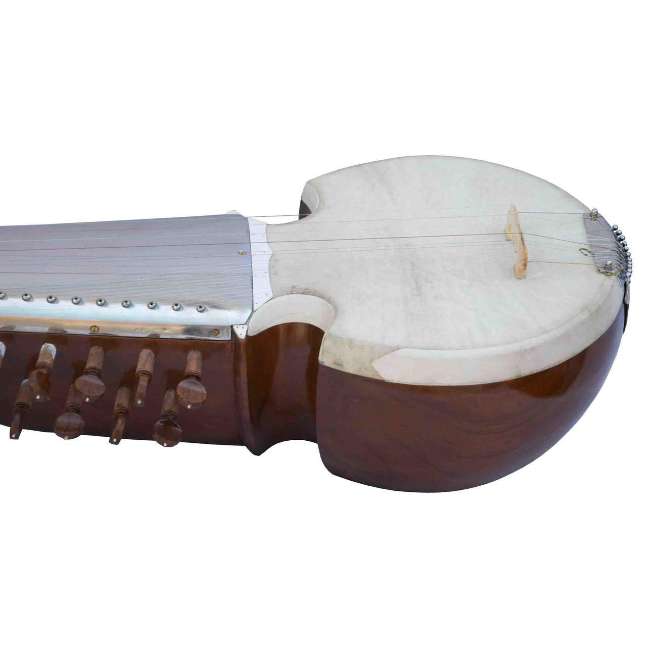 Hemen & Co. Sarod - Amjad Ali Khan Style, Tun Wood, Fiber Case CJA