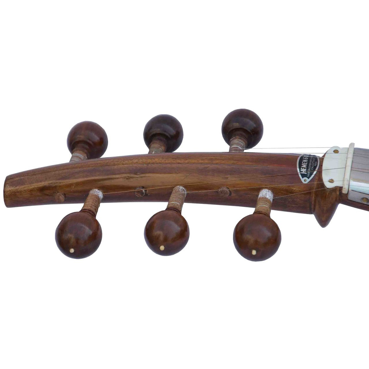 Hemen & Co. Sarod - Amjad Ali Khan Style, Tun Wood, Fiber Case CJA