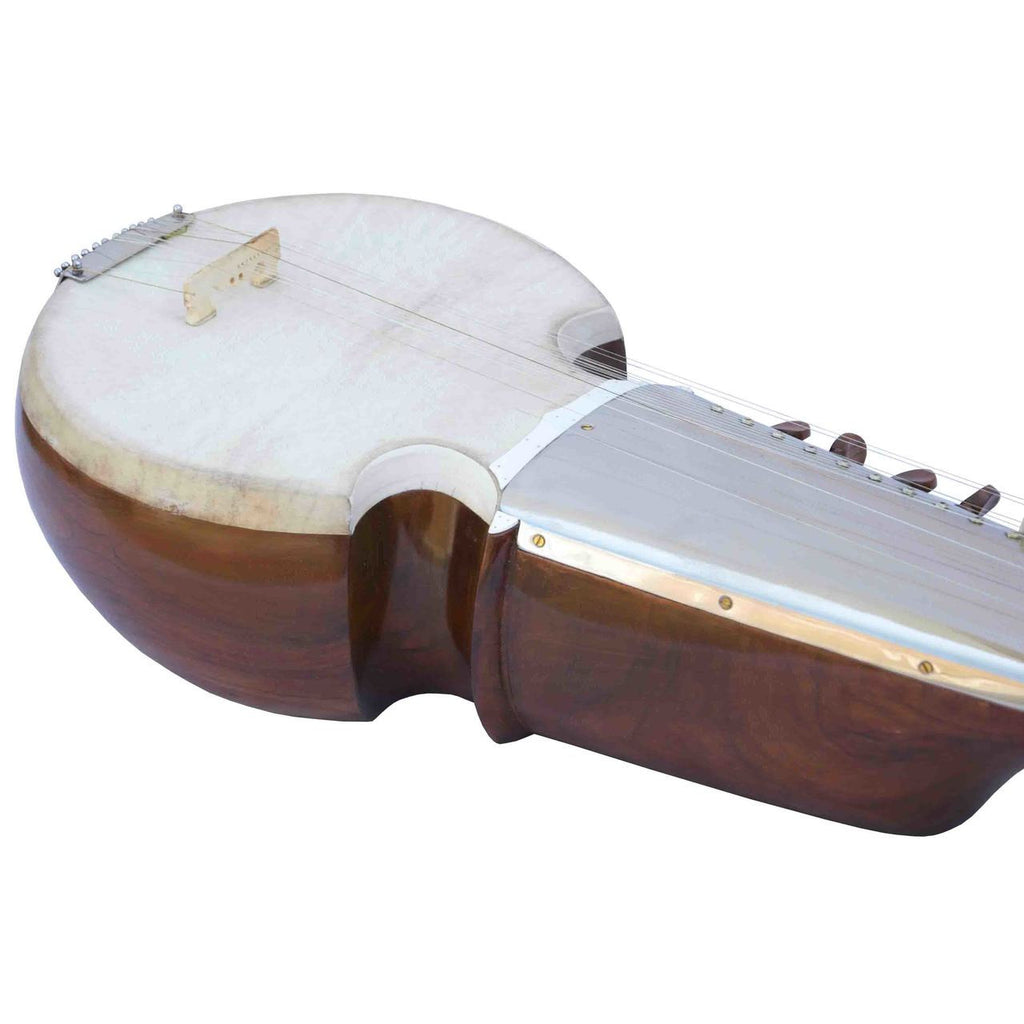 Hemen & Co. Sarod - Amjad Ali Khan Style, Tun Wood, Fiber Case CJA