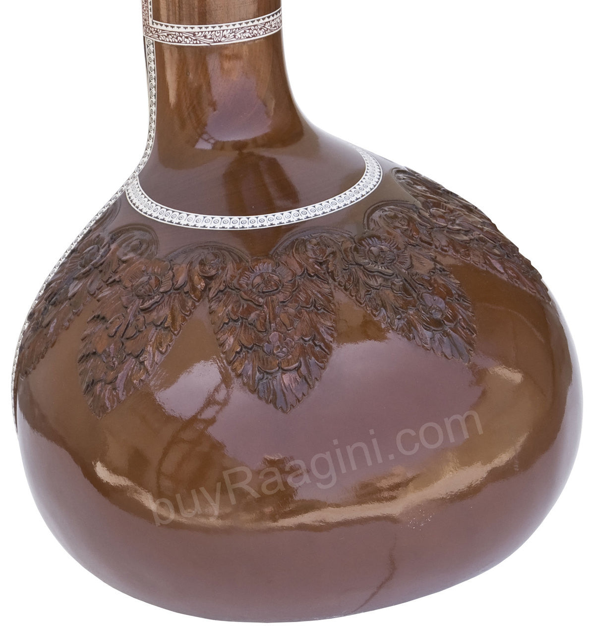 Jayanta Sengupta Sitar, Ravi Shankar Style, GulabPatta, Fiber Case EAC
