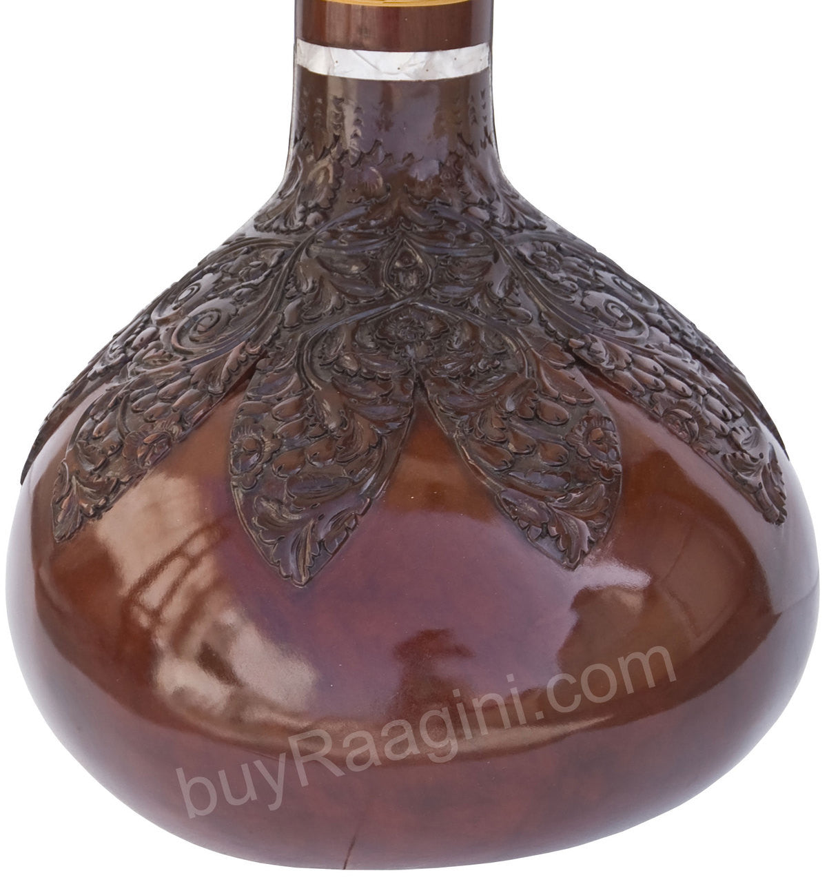 Rikhi Ram Sitar (Sanjay) Sitar, Kharaj Pancham Style, Fiber Case - (BR-EAE)