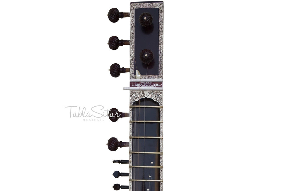 Barun Ray-Hiren Roy's son Sitar - Vilayat Khan Style - Fiber Case EAG