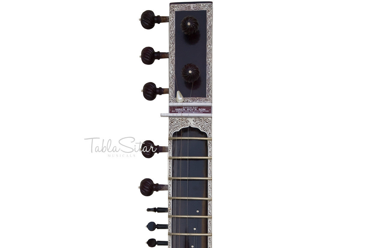 Barun Ray-Hiren Roy's son Sitar - Vilayat Khan Style - Fiber Case EAG