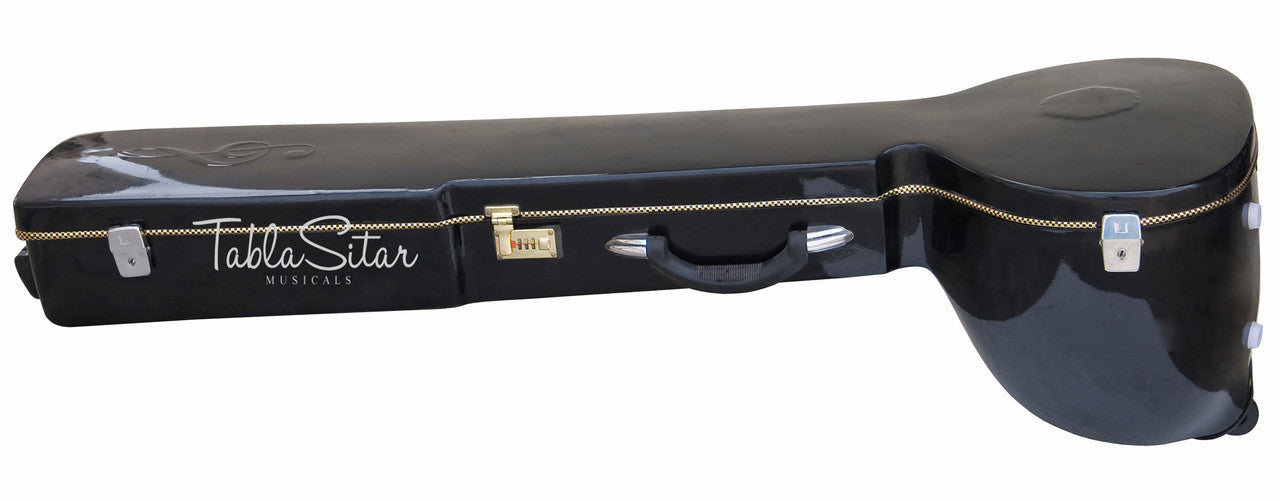 Barun Ray-Hiren Roy's son Sitar - Vilayat Khan Style - Fiber Case EAG