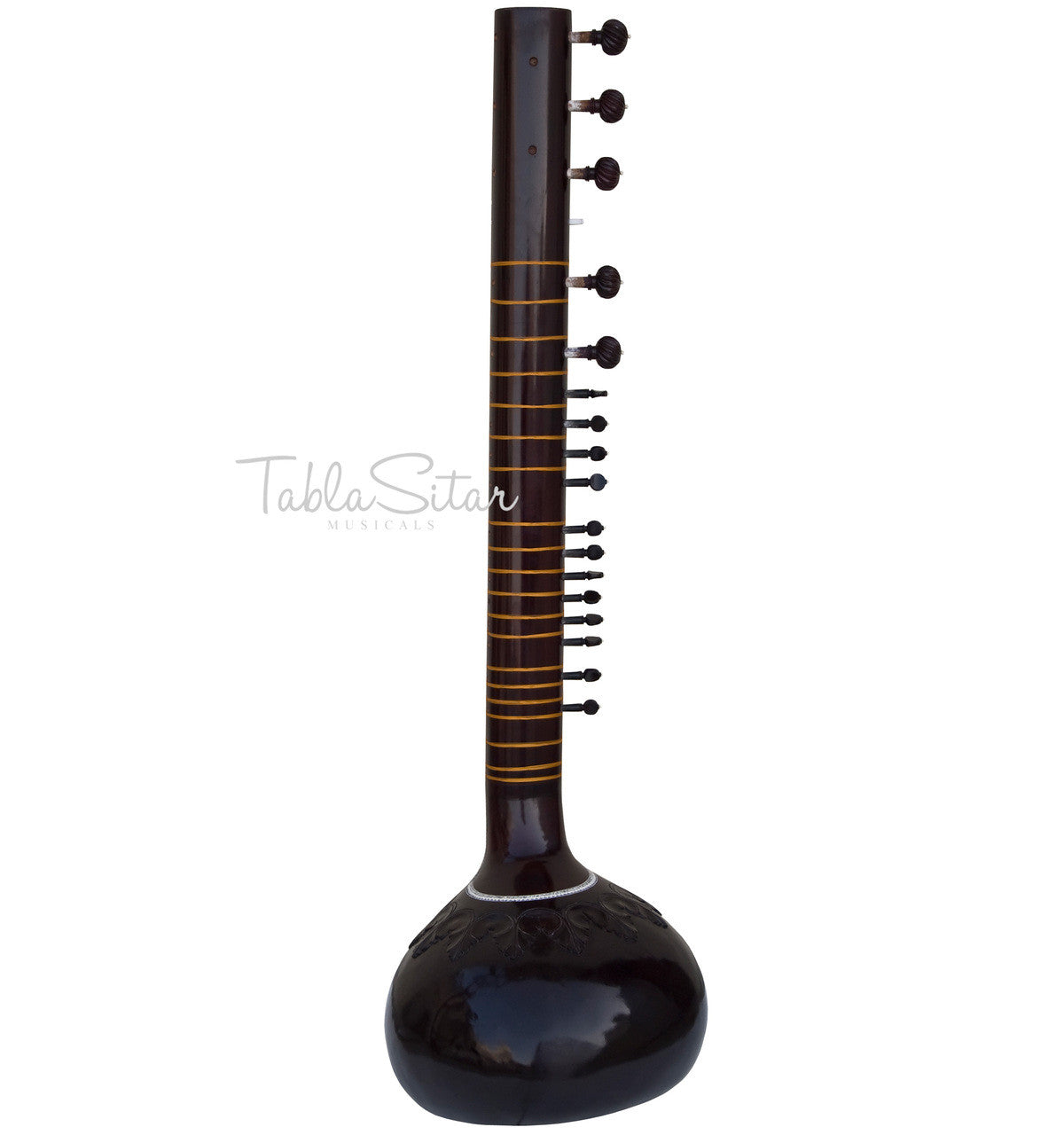 Barun Ray-Hiren Roy's son Sitar - Vilayat Khan Style - Fiber Case EAG