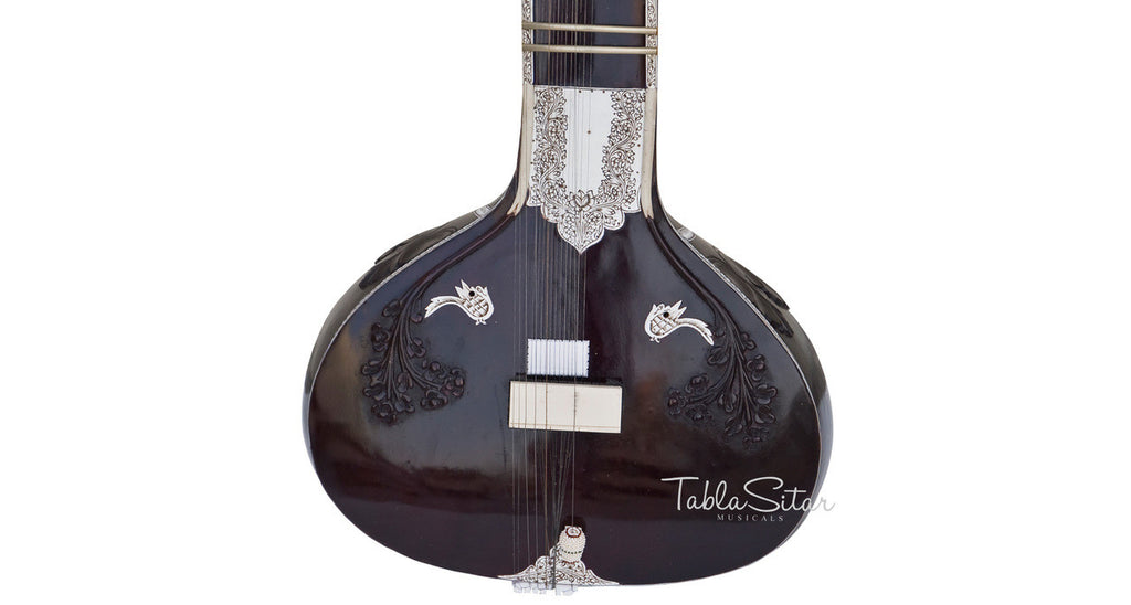 Barun Ray-Hiren Roy's son Sitar - Vilayat Khan Style - Fiber Case EAG