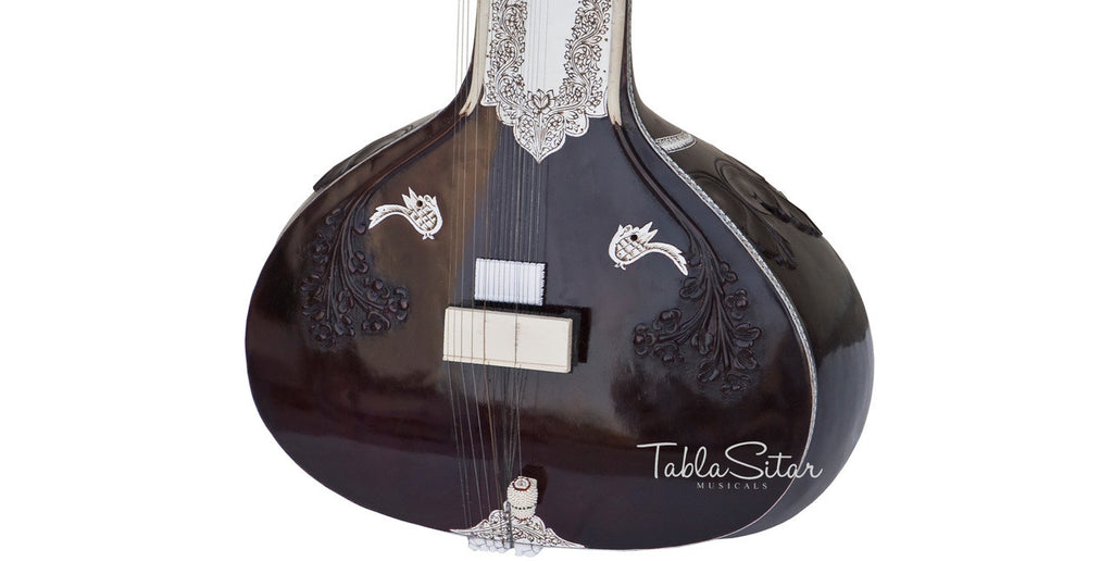 Barun Ray-Hiren Roy's son Sitar - Vilayat Khan Style - Fiber Case EAG