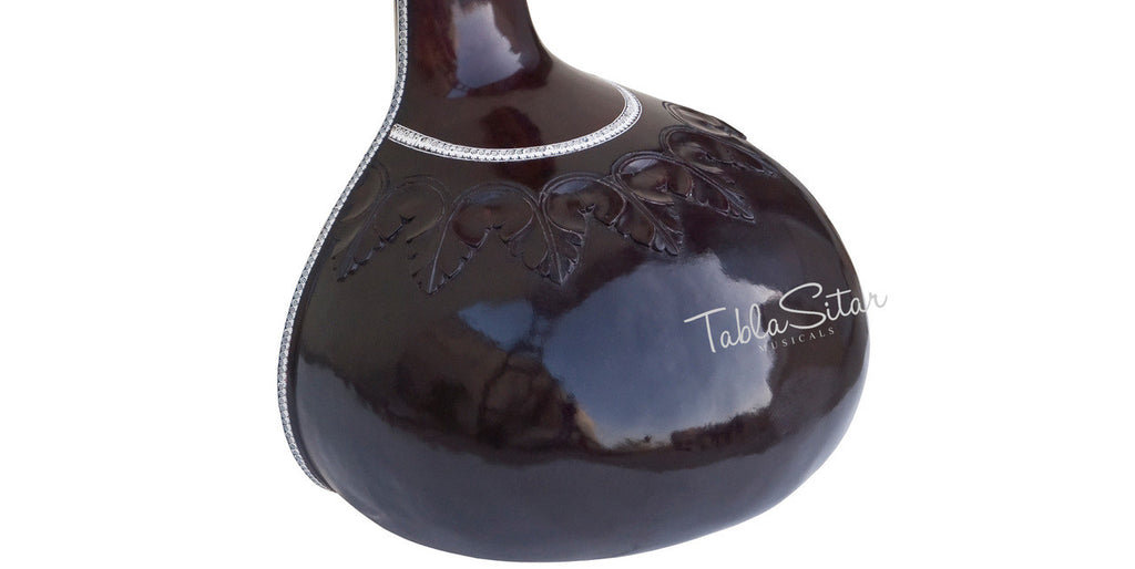 Barun Ray-Hiren Roy's son Sitar - Vilayat Khan Style - Fiber Case EAG