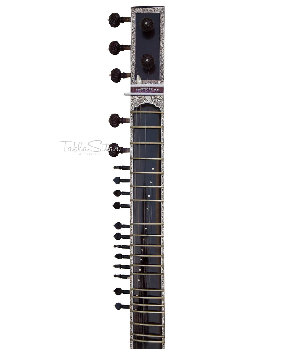 Barun Ray-Hiren Roy's son Sitar - Vilayat Khan Style - Fiber Case EAG