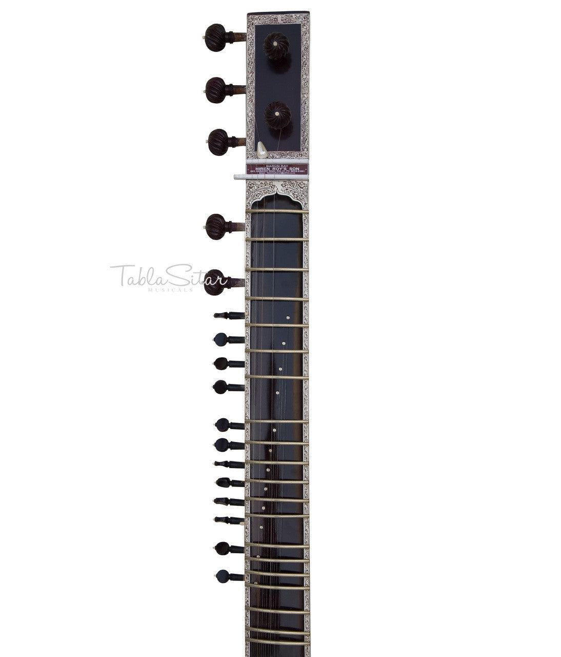 Barun Ray-Hiren Roy's son Sitar - Vilayat Khan Style - Fiber Case EAG