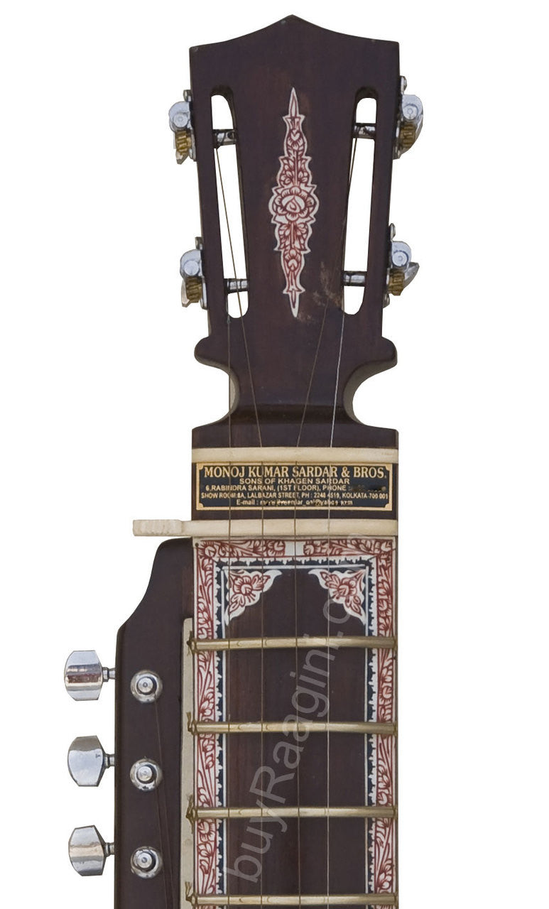 MKS Taar Shehnai Esraj/Israj, Tun Wood, Horse Hair Bow, Fiber Case EAH