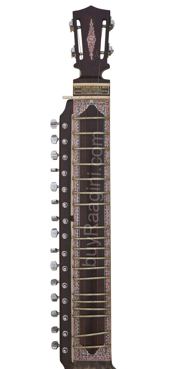 MKS Taar Shehnai Esraj/Israj, Tun Wood, Horse Hair Bow, Fiber Case EAH