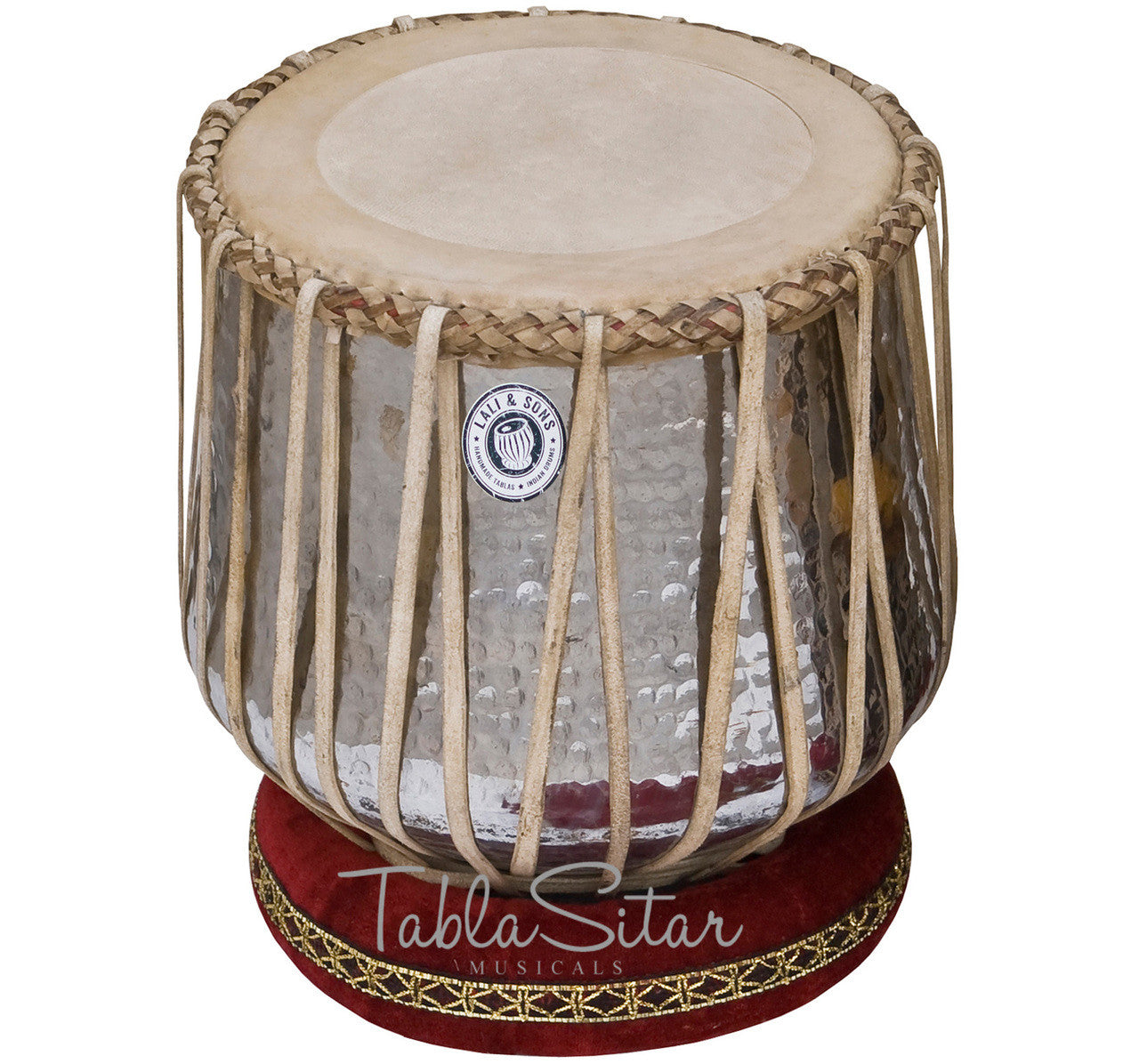 MAHARAJA MUSICALS Classic Dhama Jori, Brass Dhama, Sheesham Dayan(Tabla) EBH
