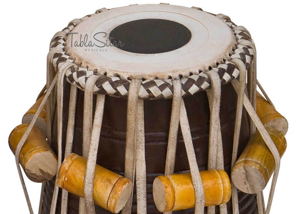 MAHARAJA MUSICALS Classic Dhama Jori, Brass Dhama, Sheesham Dayan(Tabla) EBH