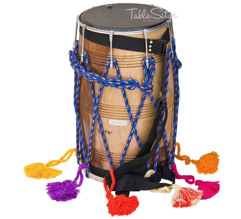 MAHARAJA Punjabi Bhangra Dhol, Shesham Wood, Remo Head - ECB