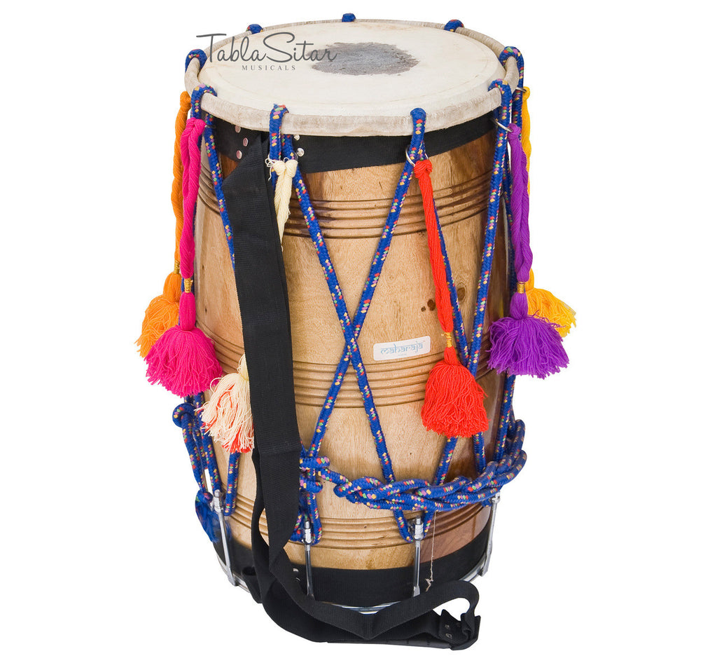 MAHARAJA Punjabi Bhangra Dhol, Shesham Wood, Remo Head - ECB
