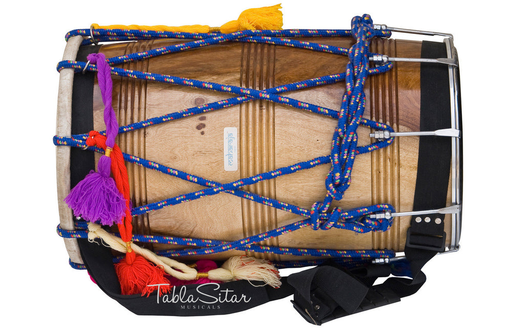 MAHARAJA Punjabi Bhangra Dhol, Shesham Wood, Remo Head - ECB