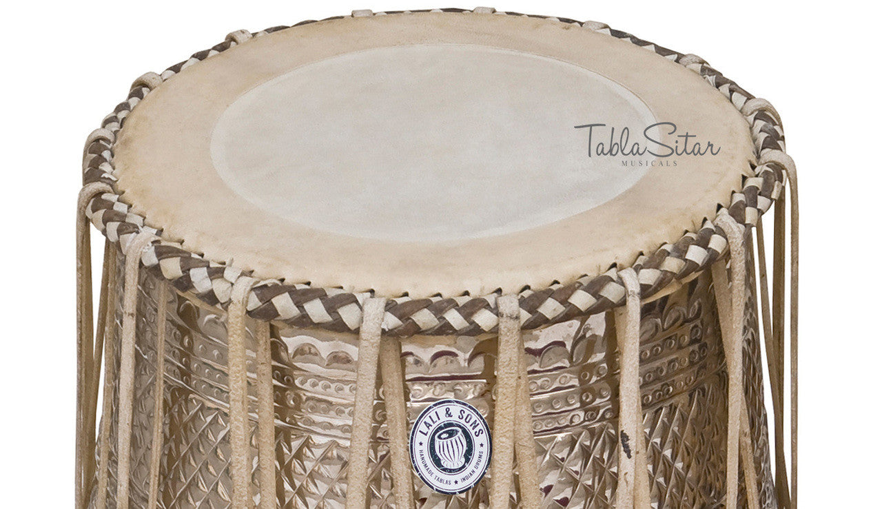 MAHARAJA MUSICALS Dhama Jori, Brass Dhama - Sheesham Dayan(Tabla) - ECJ