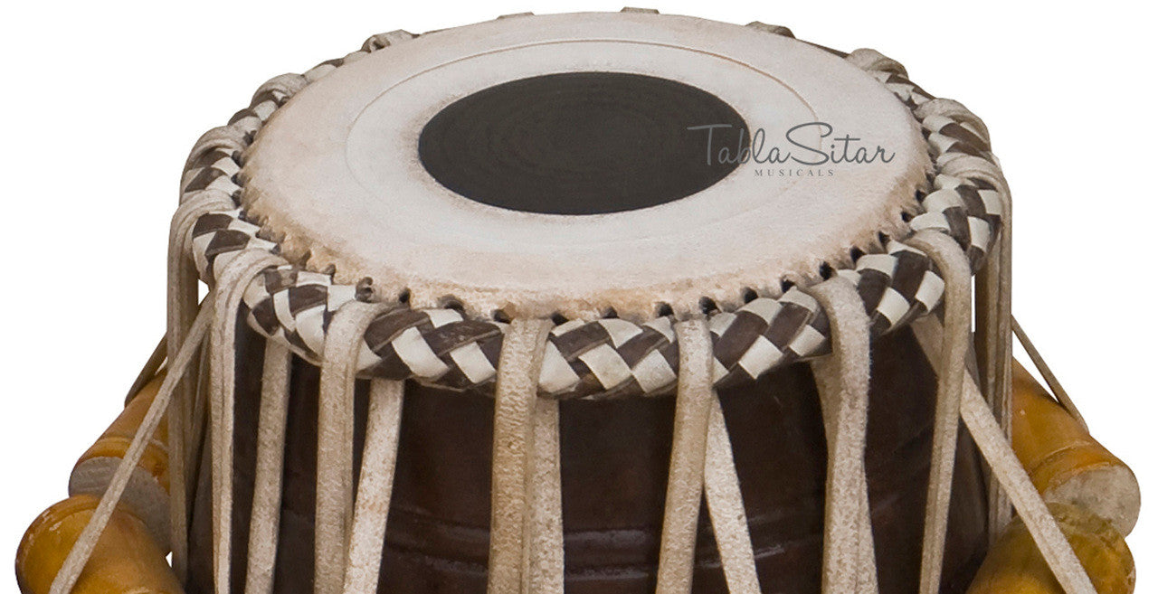 MAHARAJA MUSICALS Dhama Jori, Brass Dhama - Sheesham Dayan(Tabla) - ECJ