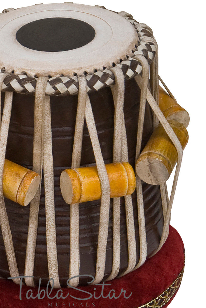 MAHARAJA MUSICALS Dhama Jori, Brass Dhama - Sheesham Dayan(Tabla) - ECJ