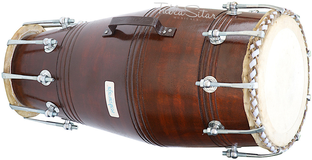 MAHARAJA Professional Sheesham Wood Naal, Bolt-tuned, With Bag - EF