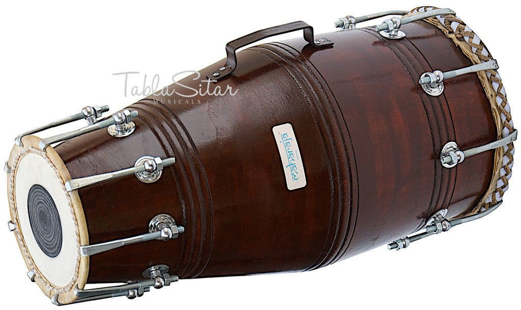 MAHARAJA Professional Sheesham Wood Naal, Bolt-tuned, With Bag - EF