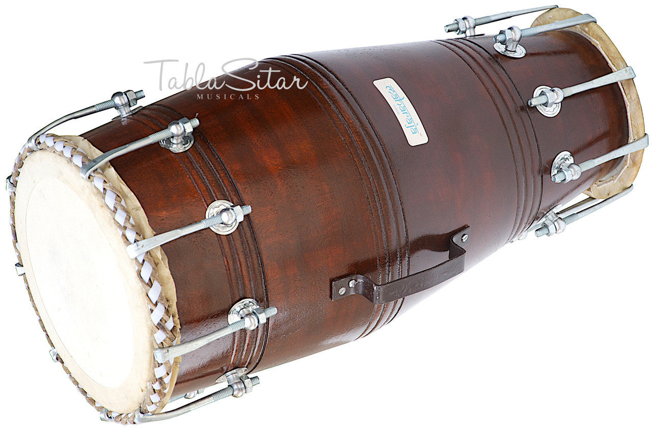 MAHARAJA Professional Sheesham Wood Naal, Bolt-tuned, With Bag - EF