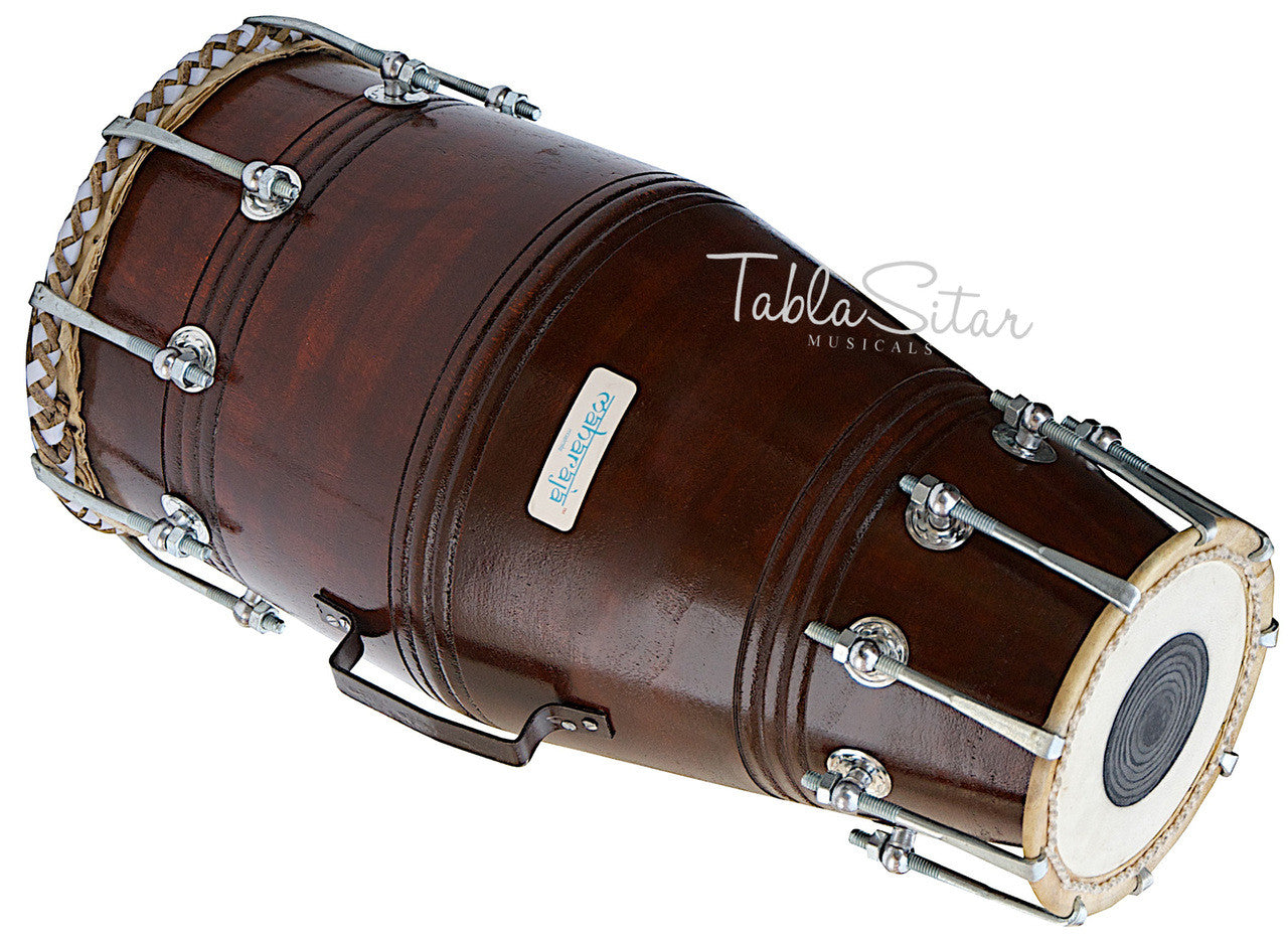 MAHARAJA Professional Sheesham Wood Naal, Bolt-tuned, With Bag - EF