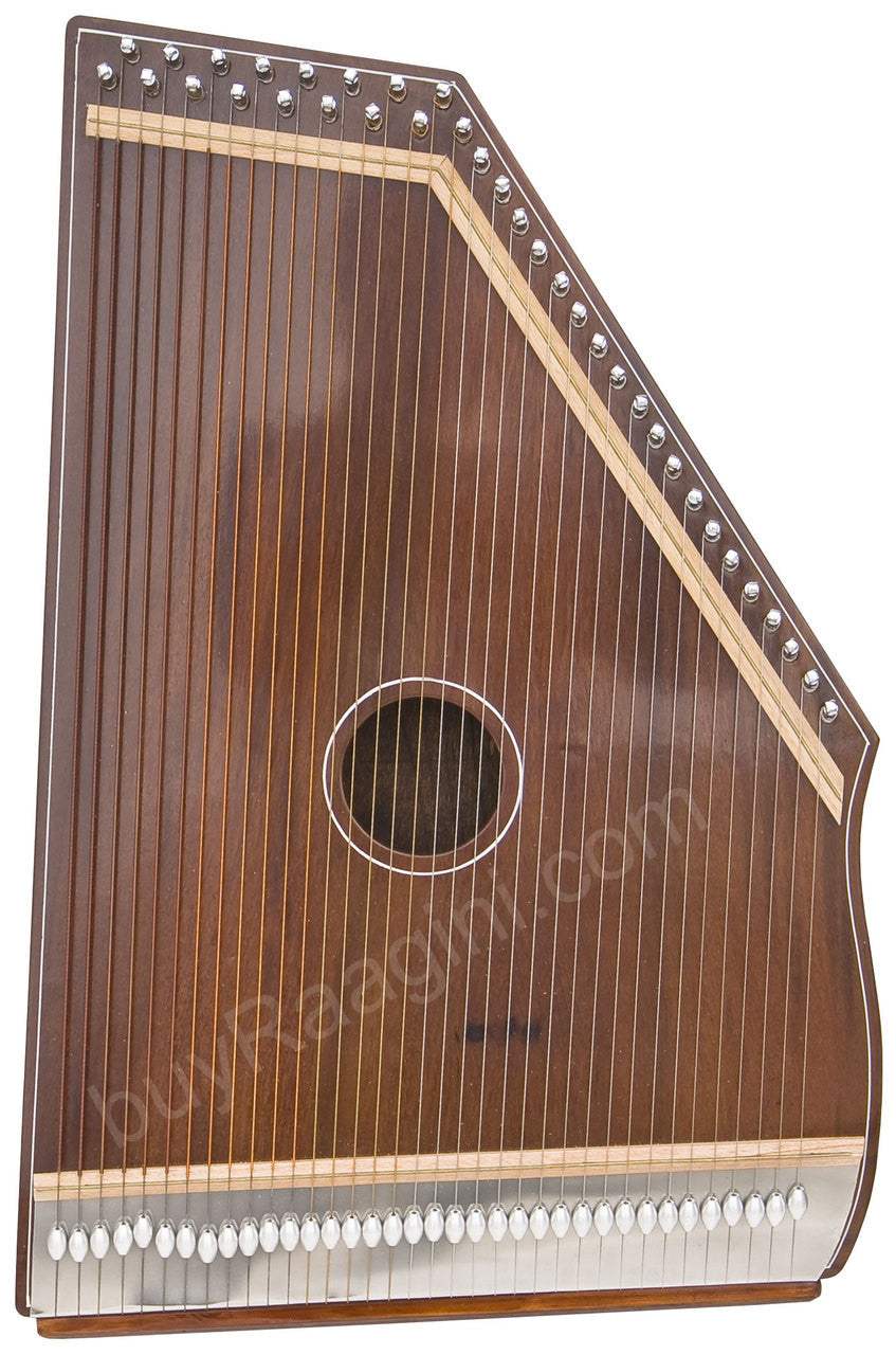 MONOJ K SARDAR Swarmandal, Natural Color, 36 Strings, 21 Inches - EJB