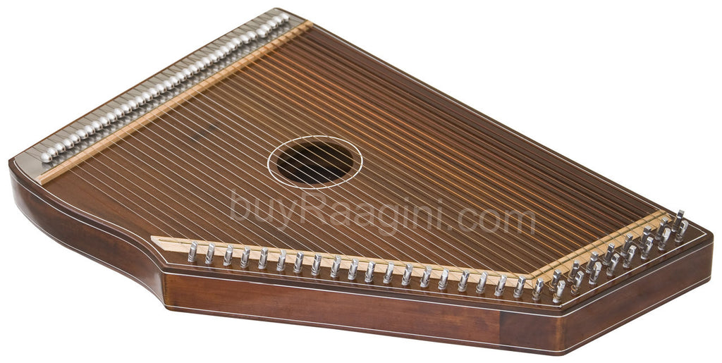 MONOJ K SARDAR Swarmandal, Natural Color, 36 Strings, 21 Inches - EJB