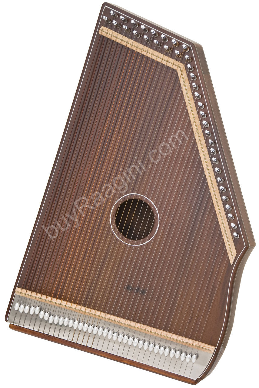 MONOJ K SARDAR Swarmandal, Natural Color, 36 Strings, 21 Inches - EJB