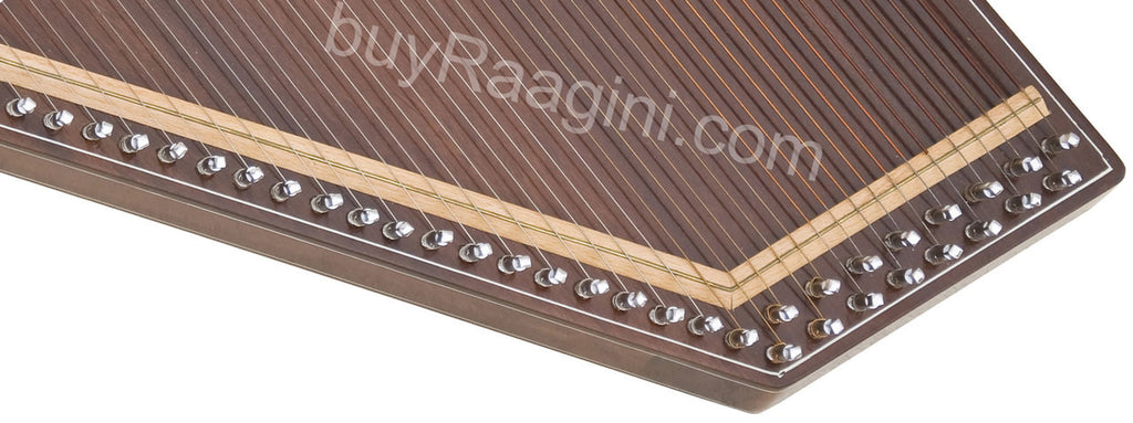 MONOJ K SARDAR Swarmandal, Natural Color, 36 Strings, 21 Inches - EJB