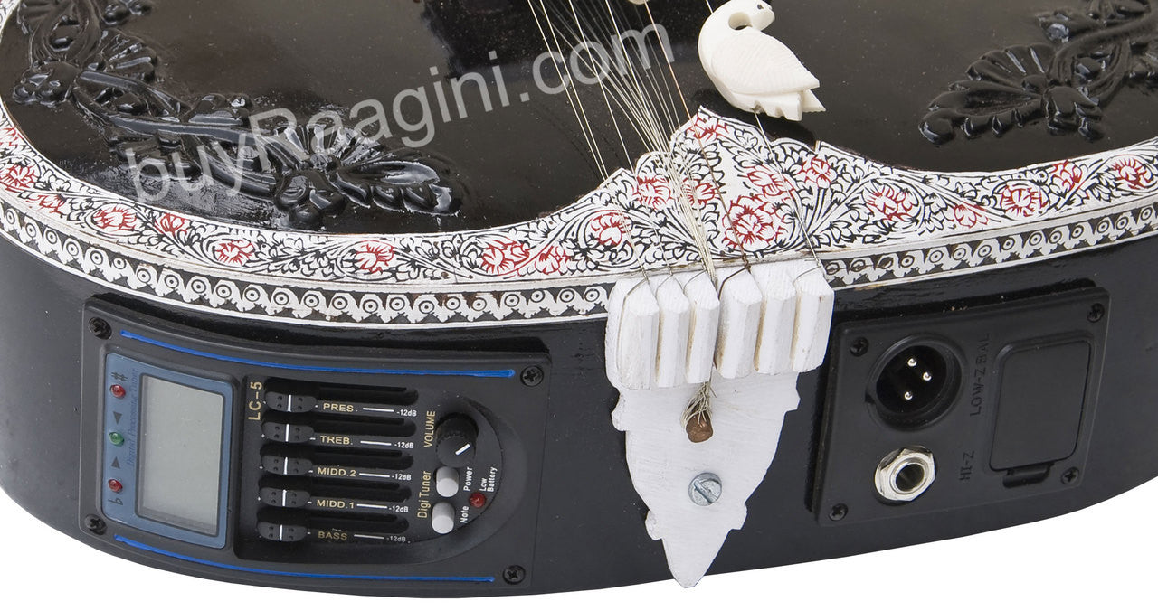 MONOJ K SARDAR Electric Sitar, Tun Wood, With Digital Equaliser - EJC