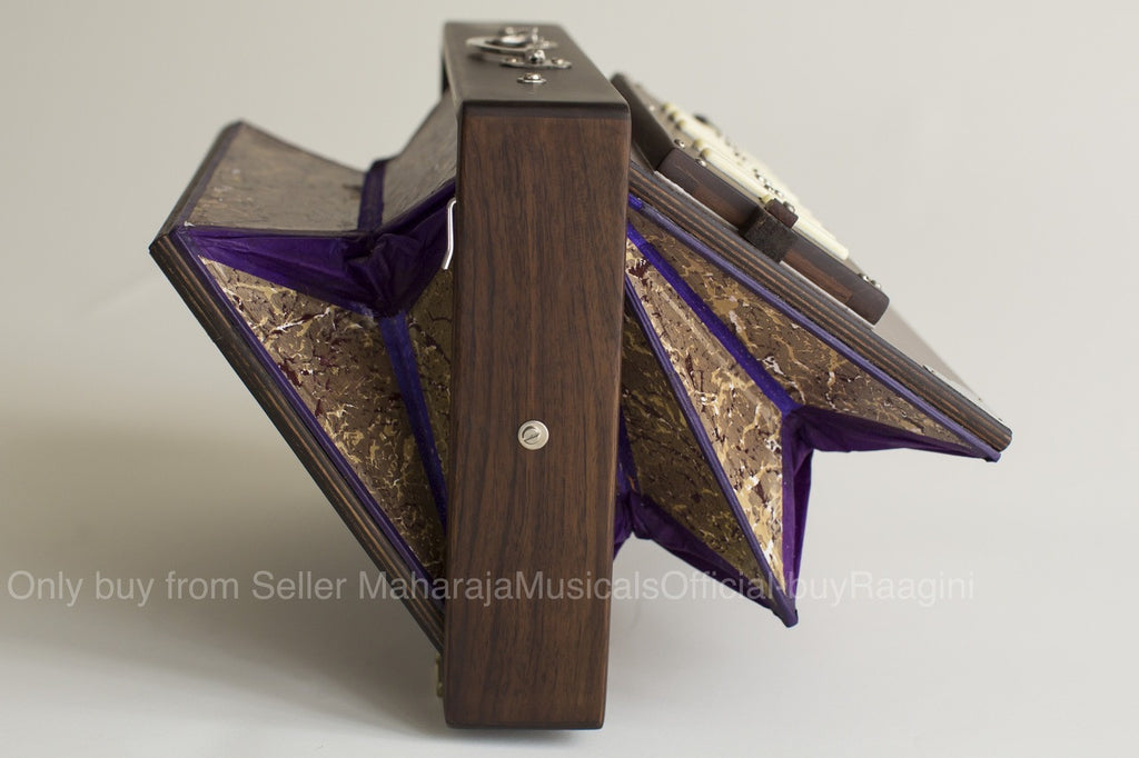 MKS Concert Shruti Small Box, Mahogany Color With Bag FBC