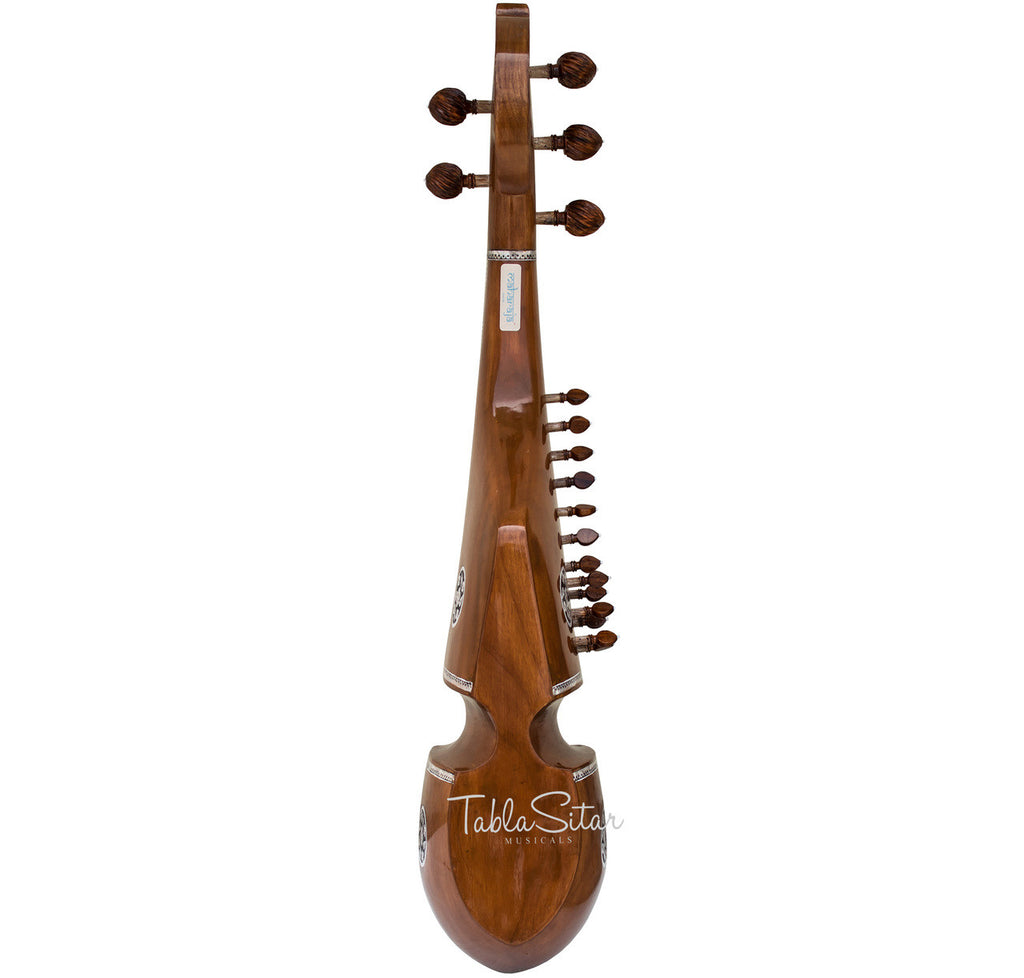 MAHARAJA Designer Rebab, Tasteful Inlay Work, Plectrum(Guitar Pick) FH