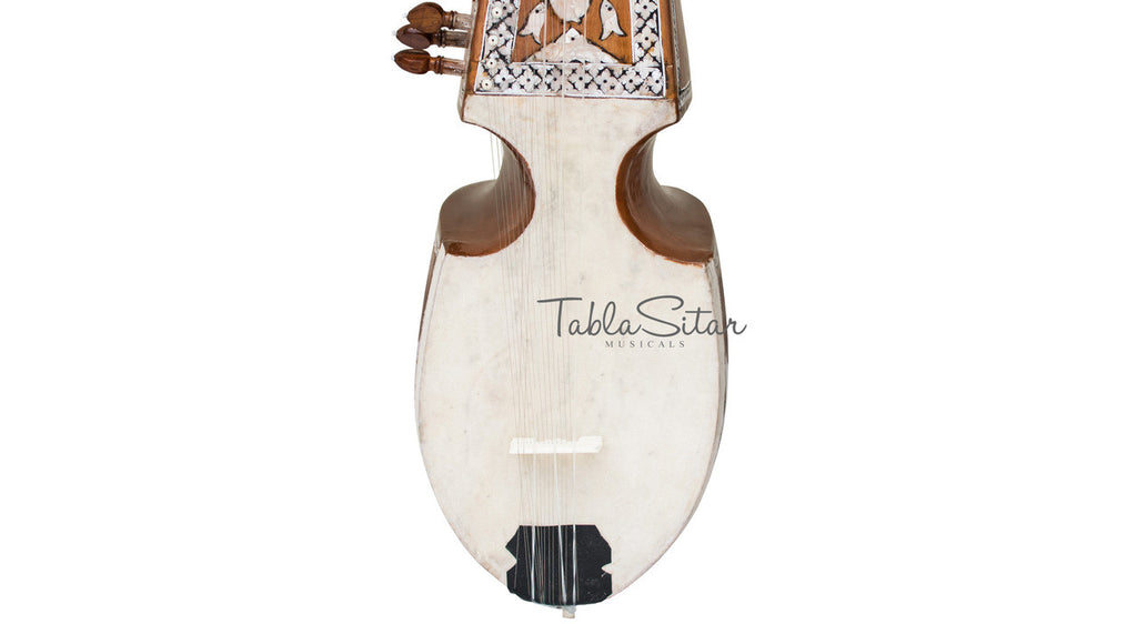 MAHARAJA Designer Rebab, Tasteful Inlay Work, Plectrum(Guitar Pick) FH