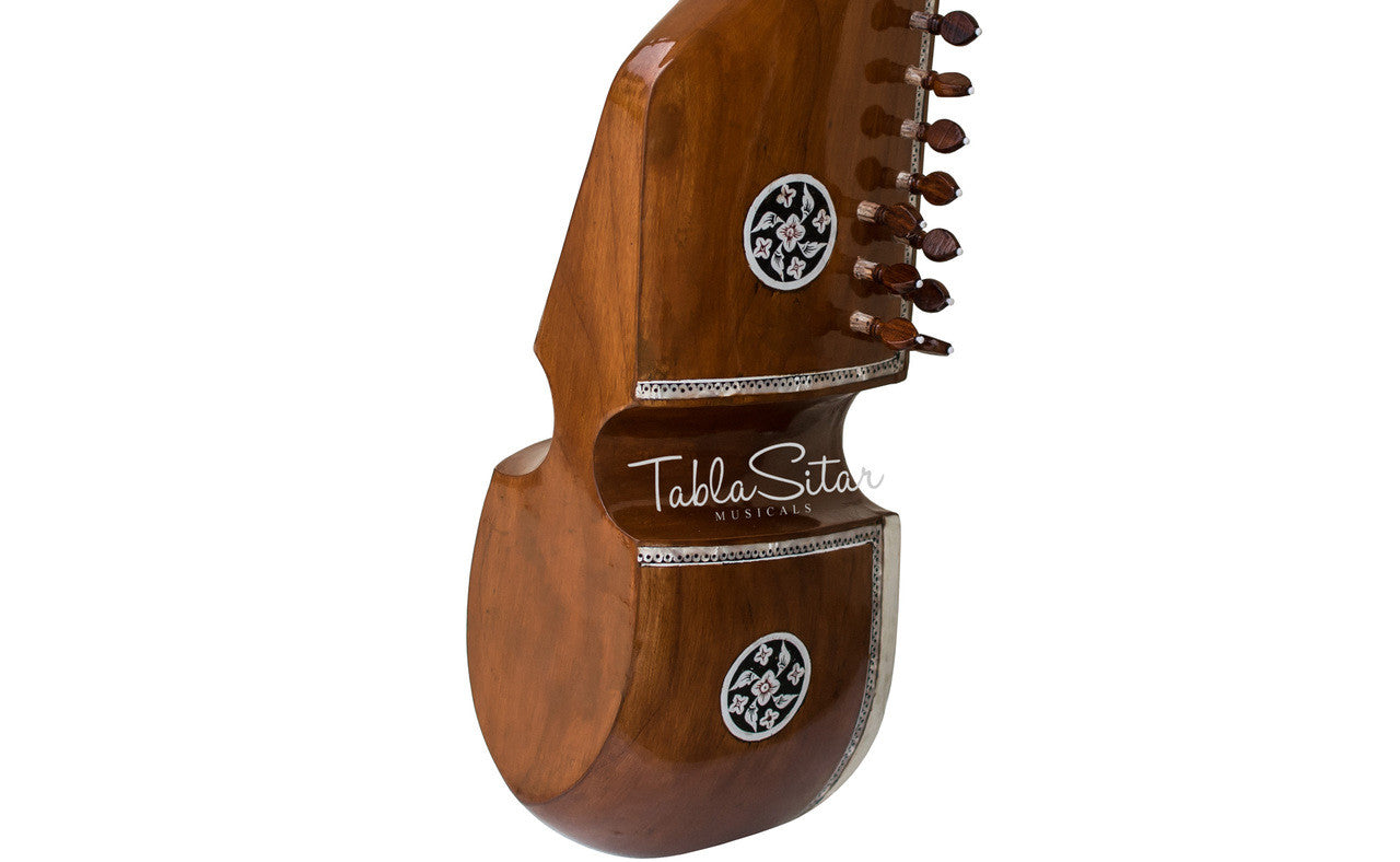 MAHARAJA Designer Rebab, Tasteful Inlay Work, Plectrum(Guitar Pick) FH