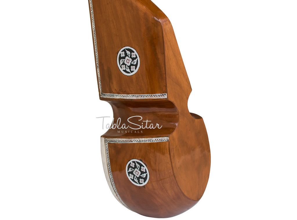 MAHARAJA Designer Rebab, Tasteful Inlay Work, Plectrum(Guitar Pick) FH