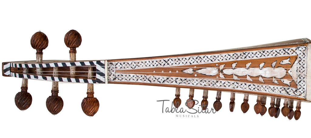 MAHARAJA Designer Rebab, Tasteful Inlay Work, Plectrum(Guitar Pick) FH