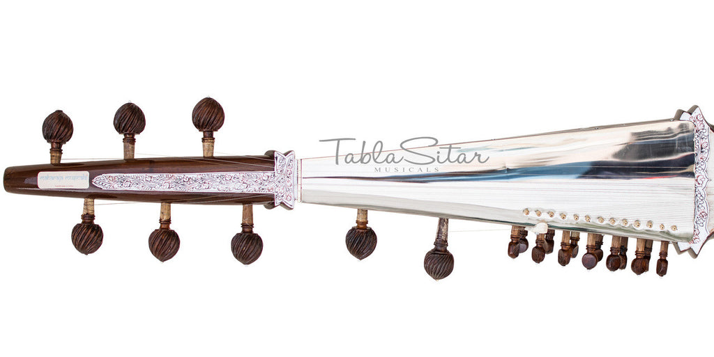 MAHARAJA Tun Wood Sarod - Amjad Ali Khan Style, Coconut Plectrum GB