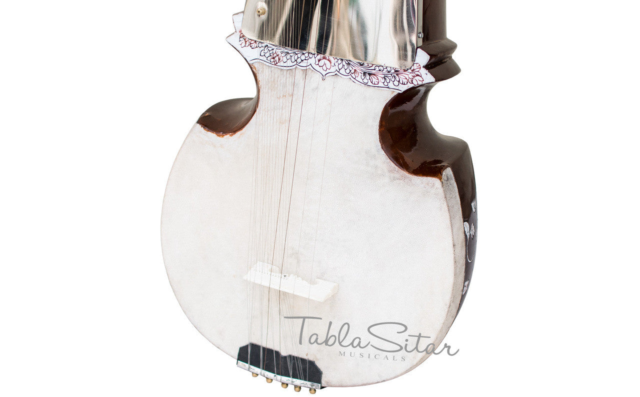 MAHARAJA Tun Wood Sarod - Amjad Ali Khan Style, Coconut Plectrum GB