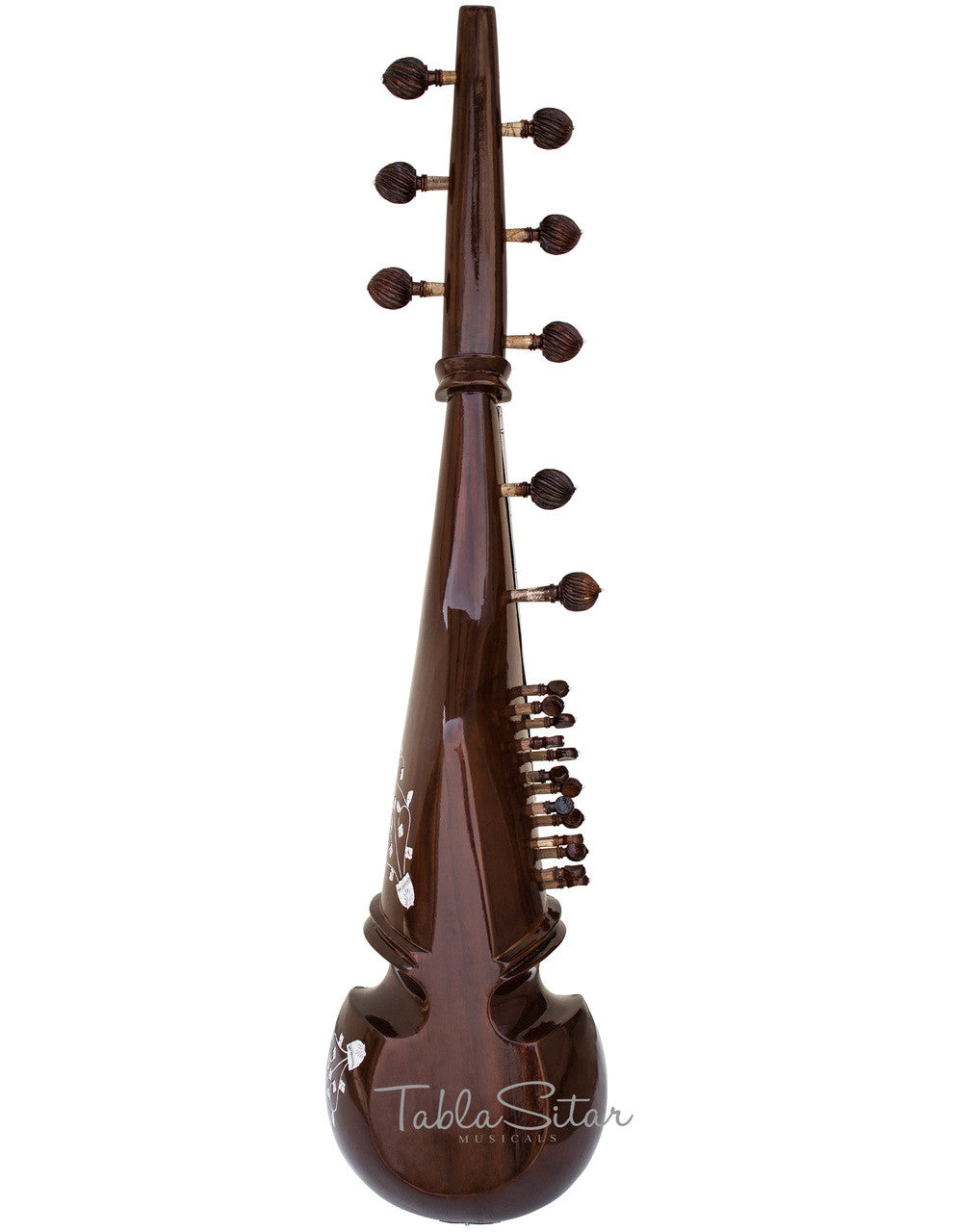 MAHARAJA Tun Wood Sarod - Amjad Ali Khan Style, Coconut Plectrum GB