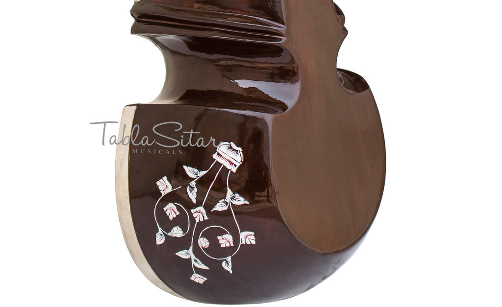 MAHARAJA Tun Wood Sarod - Amjad Ali Khan Style, Coconut Plectrum GB